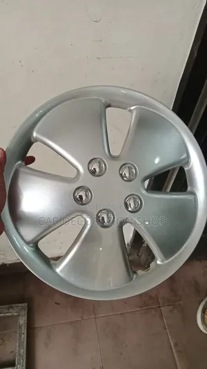 13" Silver Abs Plastic Wheel Covers Enhances Car Appearance Set of 4pc