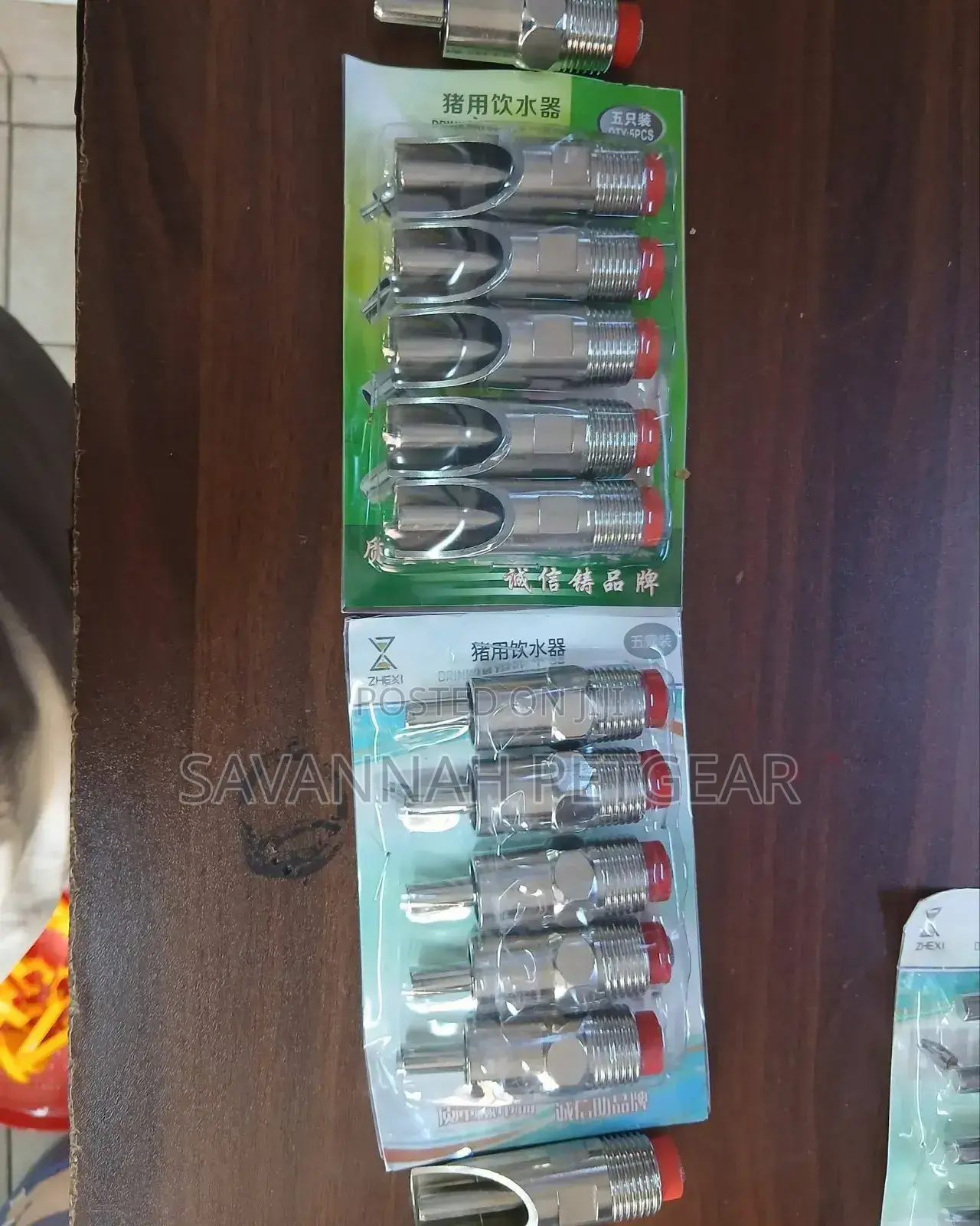 Automatic Stainless Steel Pig Nipple Drinkers Rust Resistant
