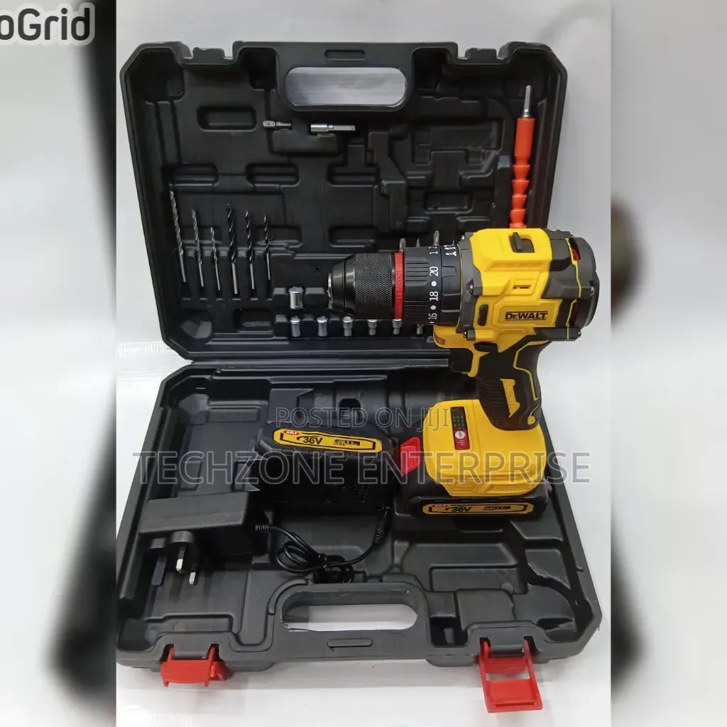 Brushless Cordless Dewalt 36v With 2 Batteries 