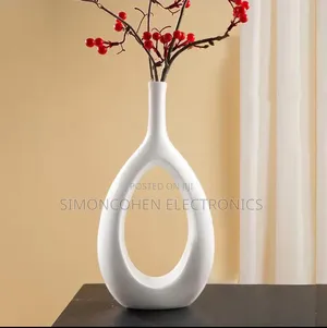 Nordic Doughnut Vase With Long Cork