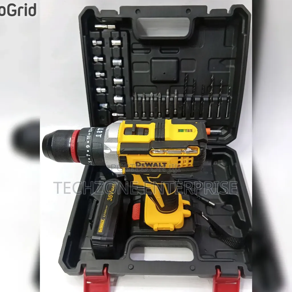 Dewalt Cordless Metal Chuck 36v With Accessories 