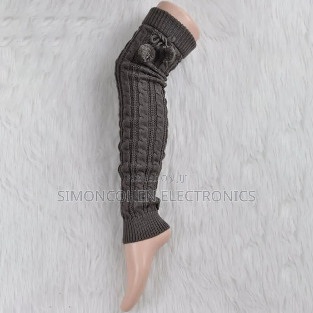 Knitted Thick Leg Warmers