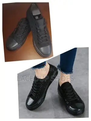 All Black Converse Shoes