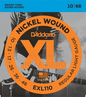 Quality D’Addario Electric String Set Rl