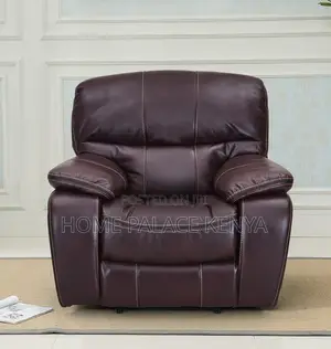 Recliner Sofa: Single Person Leather Reclining Chair