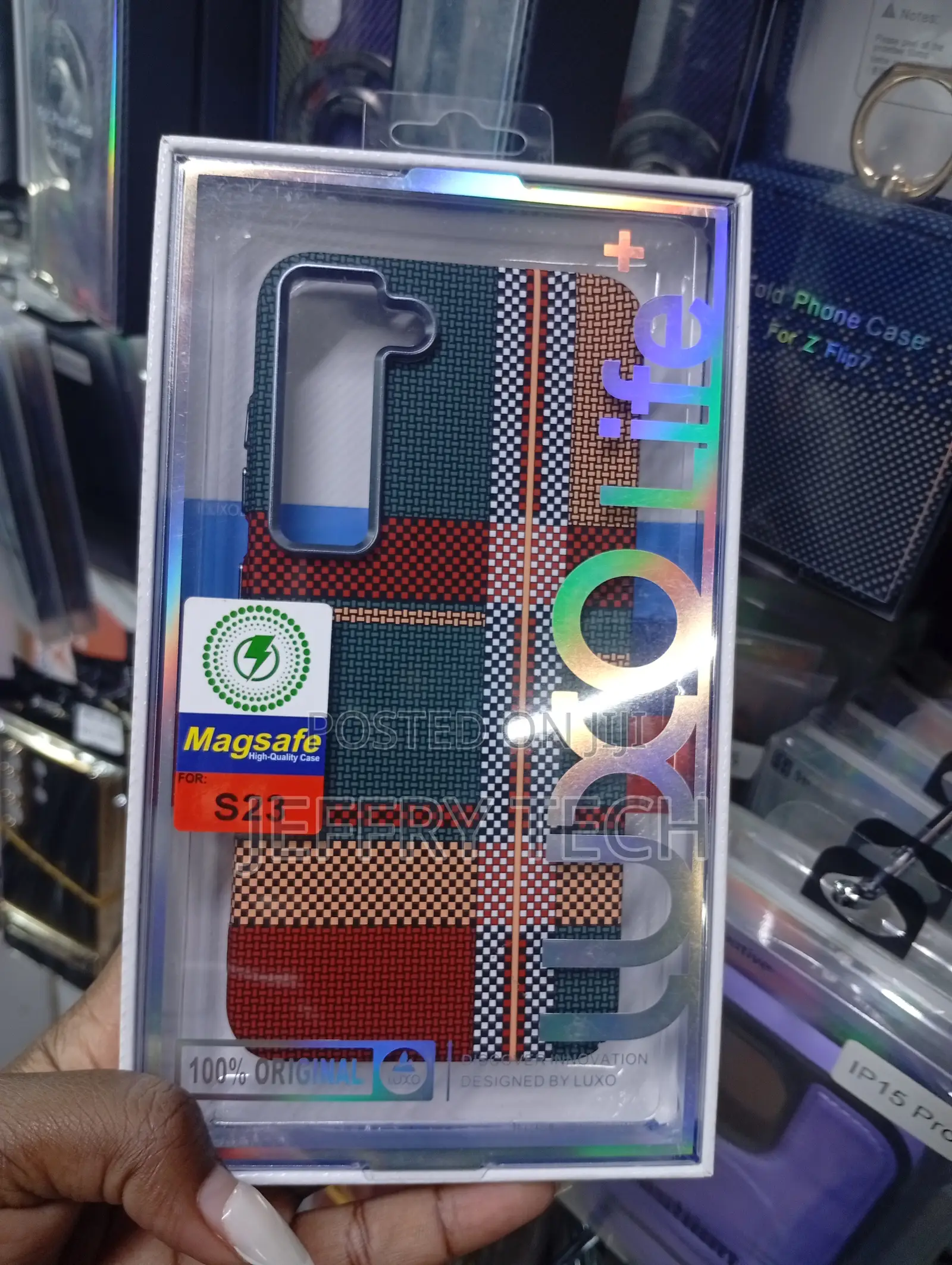 Samsung Galaxy S23 Checkerboard Pattern Case