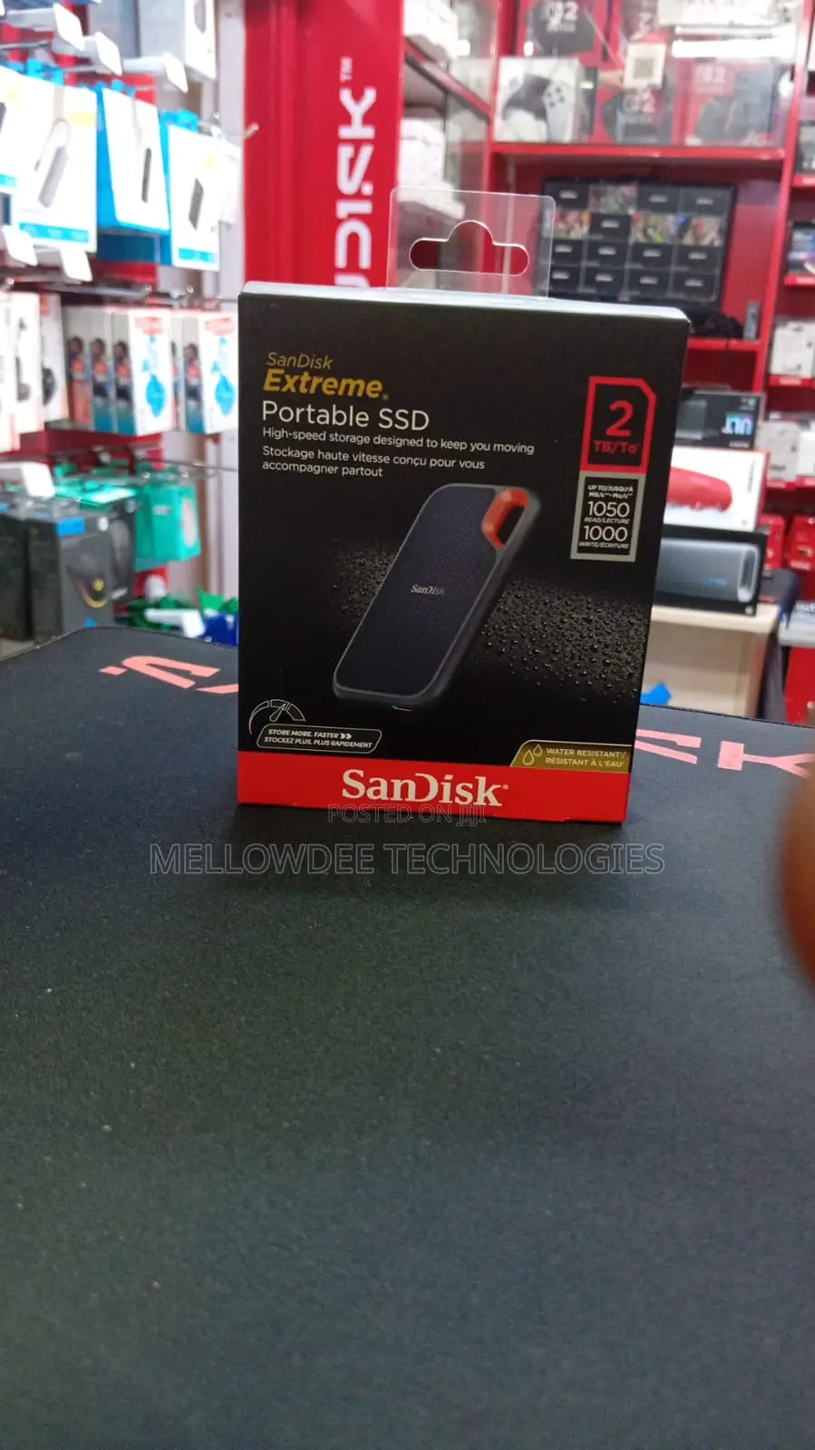 Sandisk Extreme Portable SSD - 2tb