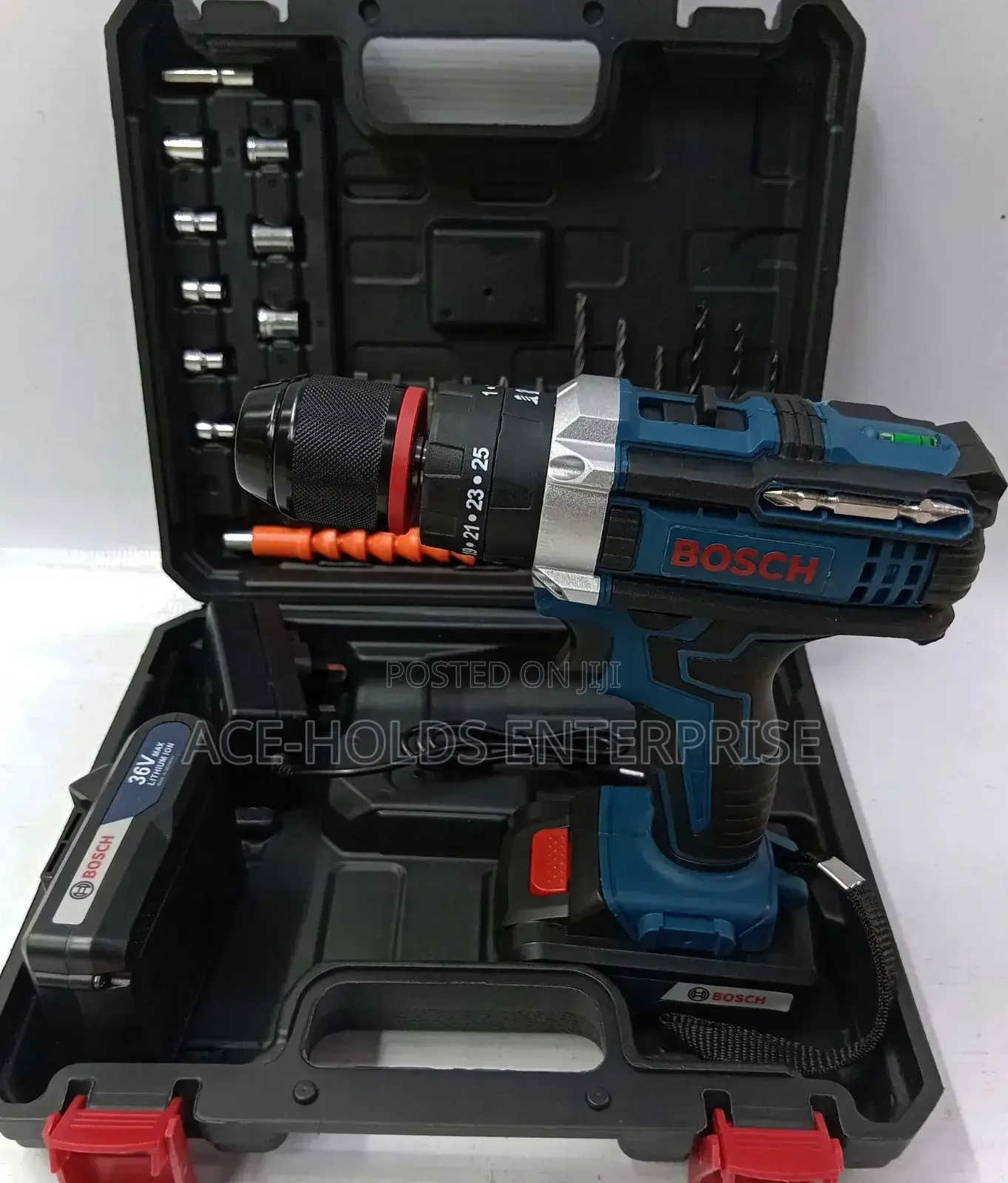 Handheld - Bosch Cordless Drill Machine Metal Chuck 36v