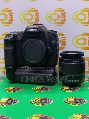 Canon 50d With 18-55mm Lens