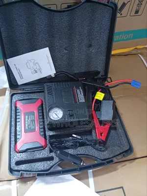 Heavy Duty Car Jumpstarter Kit With Air Compressor 