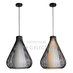Wire Teardrop Pendant Light