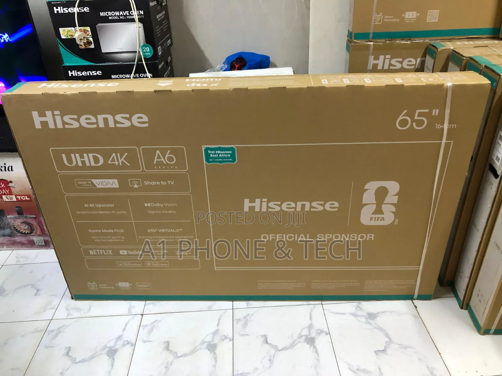 Hisense 65" A6 Uhd