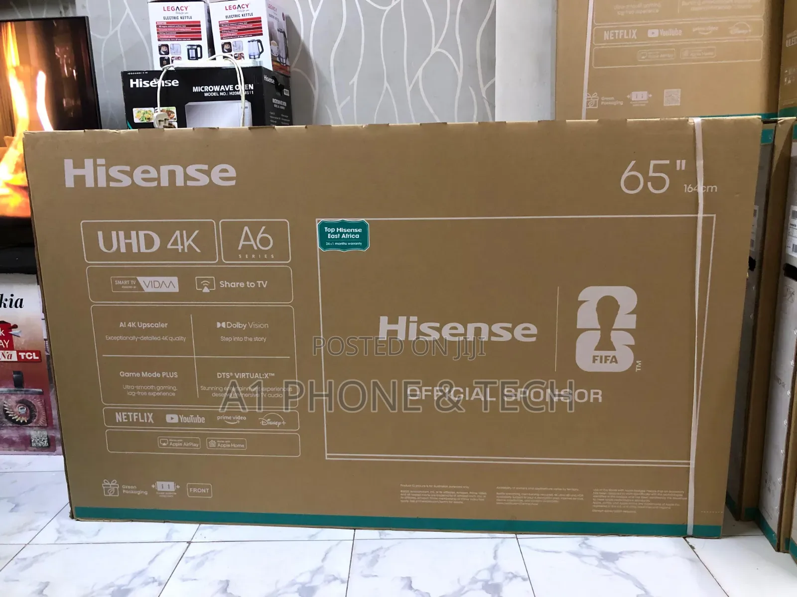 Hisense 65" A6 Uhd
