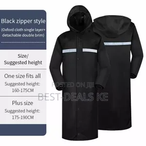Rain Coat Black