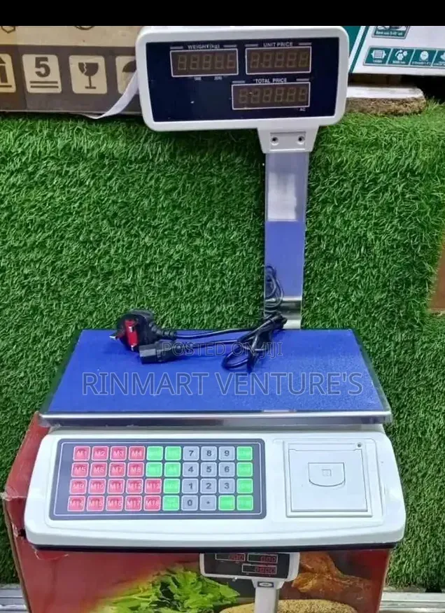 Digital Weighing Machine With Receipt