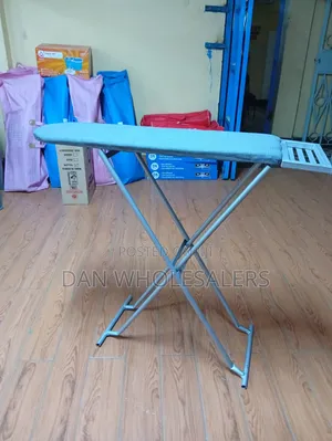 Foldable Steel Ironing Board With Iron Rest