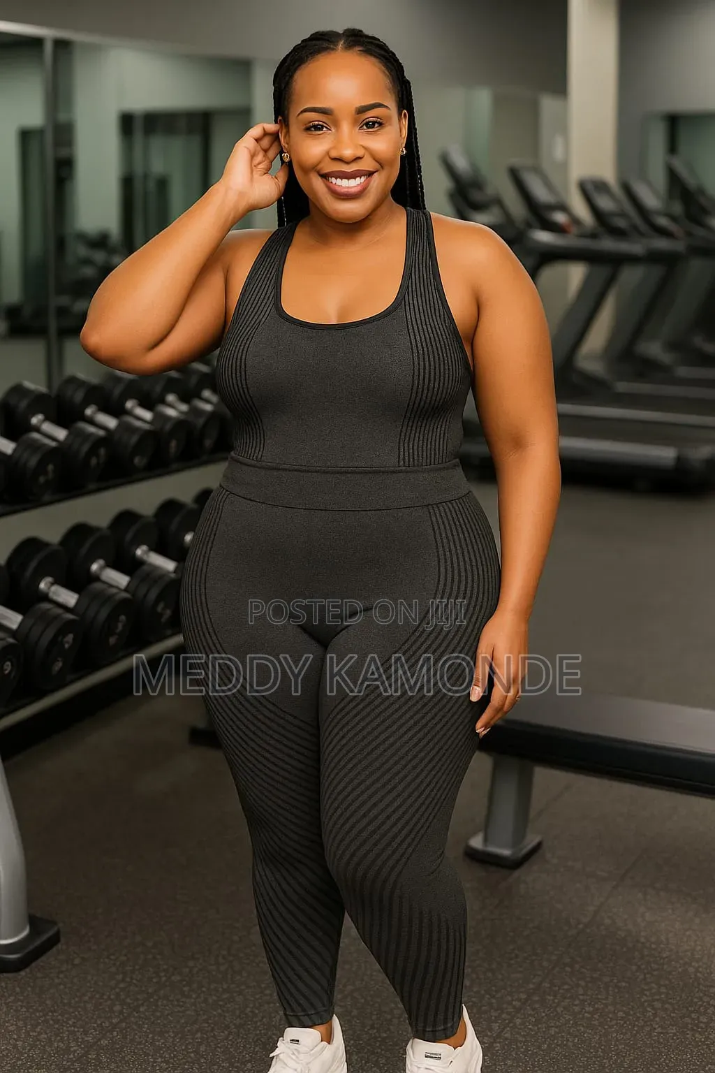 Grey/Pink/Blue Gym Set