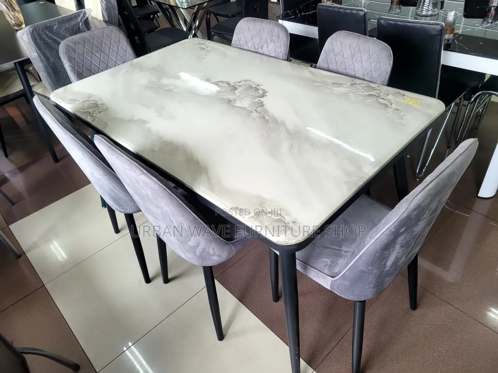 Heavy Duty Top Home Dining Table
