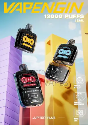 Vapengin Jupiter Plus 13000 Puffs Full Kit Vape