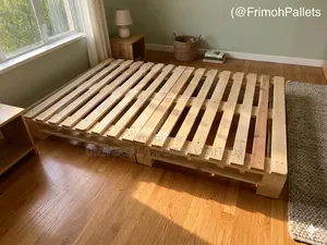 4x6 Pallet Bed Slightly Raised Strong Comfortable Back Support Durable