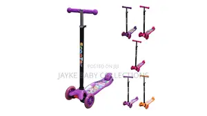 3-Wheel Kids Scooter – Safe Fun Outdoor Riding