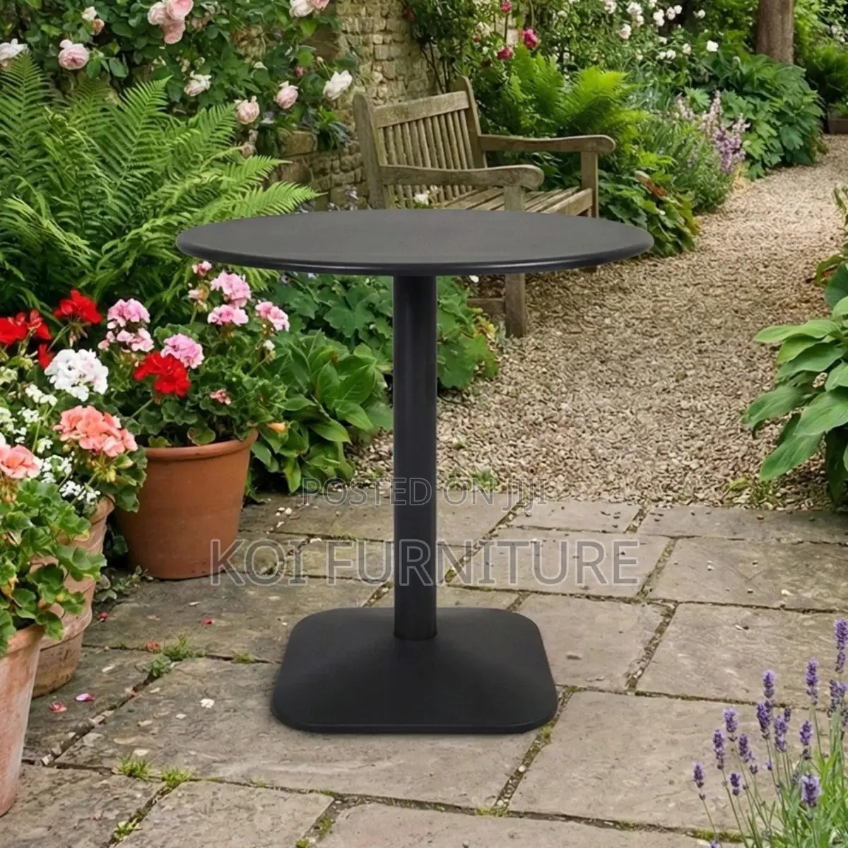 Coffee Table; Adjustable Black Modern Office/Home Dinning Table
