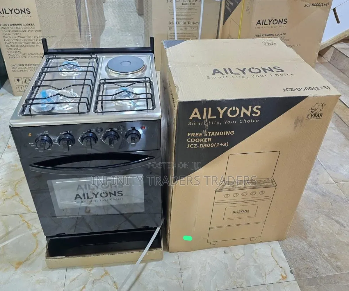 Ailyons 3+1 Free Standing Cooker