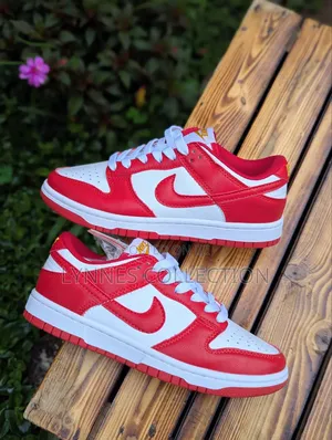 Nike Sb Dunk Red/White Sneakers - Skate Streetwear Shoes