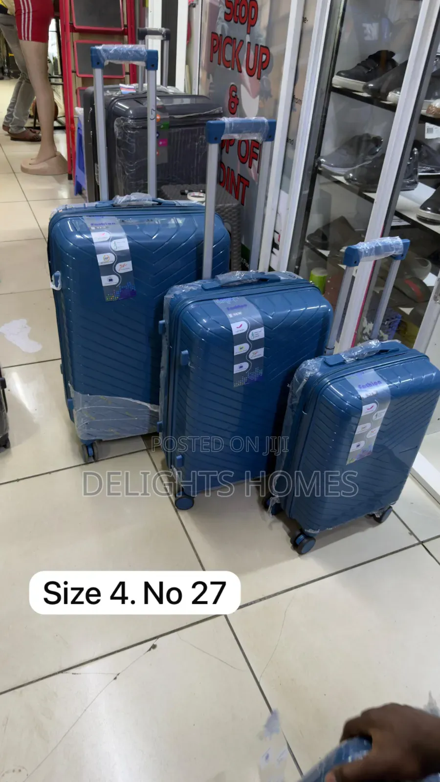 Unbreakable Rubber Suitcase Pp 3-in-1 Suitcase Set-Y