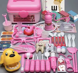 Comprehensive Children's Doctor and Dentist Pretend Play Medical Kit