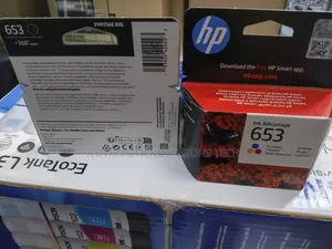 Original Hp 653 Cartridge (Standard-Yield Thermal Inkjet Cartridge)