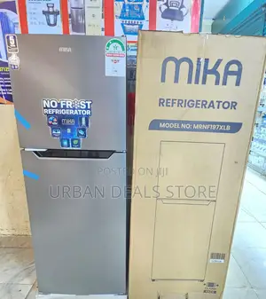 Mika 197 Litres No Frost Double Door Refrigerator