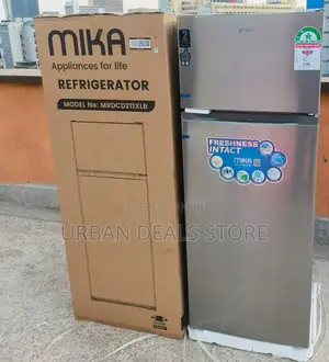 Mika 211 Litres Double Door Refrigerator