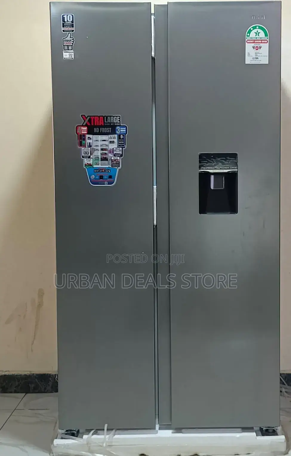 Mika 442 Litres 2 Door Side by Side Refrigerator