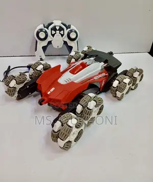 Rhino 6-Wheel Remote Control Drift Stunt Car