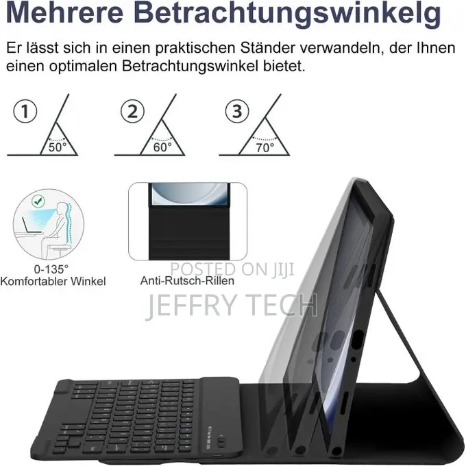 Keyboard Case for Samsung Galaxy Tab A9 Plus 11 Inch -Thin Removable