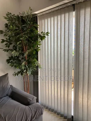 Light Grey,Easy Mechanism Vertical Office Window Blinds