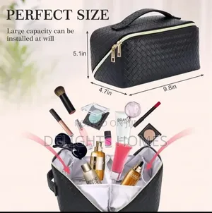 Plaid Make Up Bag-Ca