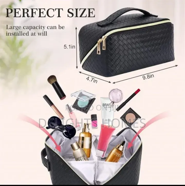 Plaid Make Up Bag-Ca
