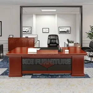Office Desk; 1.8 Meters Exceutive Mahogany Office Desk