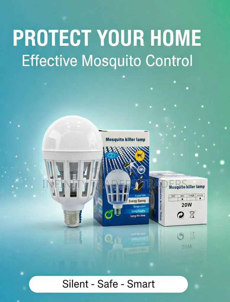 Dual-Purpose Led Mosquito Killer Lamp