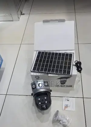 Wireless 4g Solar Security Camera With Two-Way Talk PTZ Control