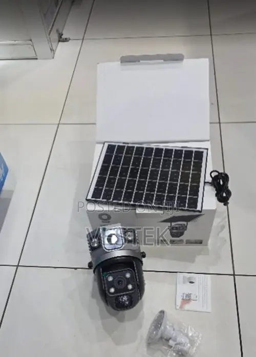 Wireless 4g Solar Security Camera With Two-Way Talk PTZ Control