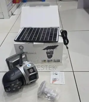 Outdoor 4g Solar Camera With Two-Way Audio and Pir Motion Sensor