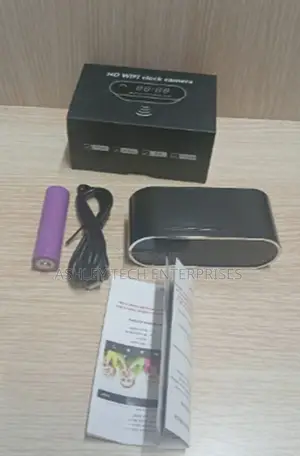 Mini Spy Camera In Clock Design