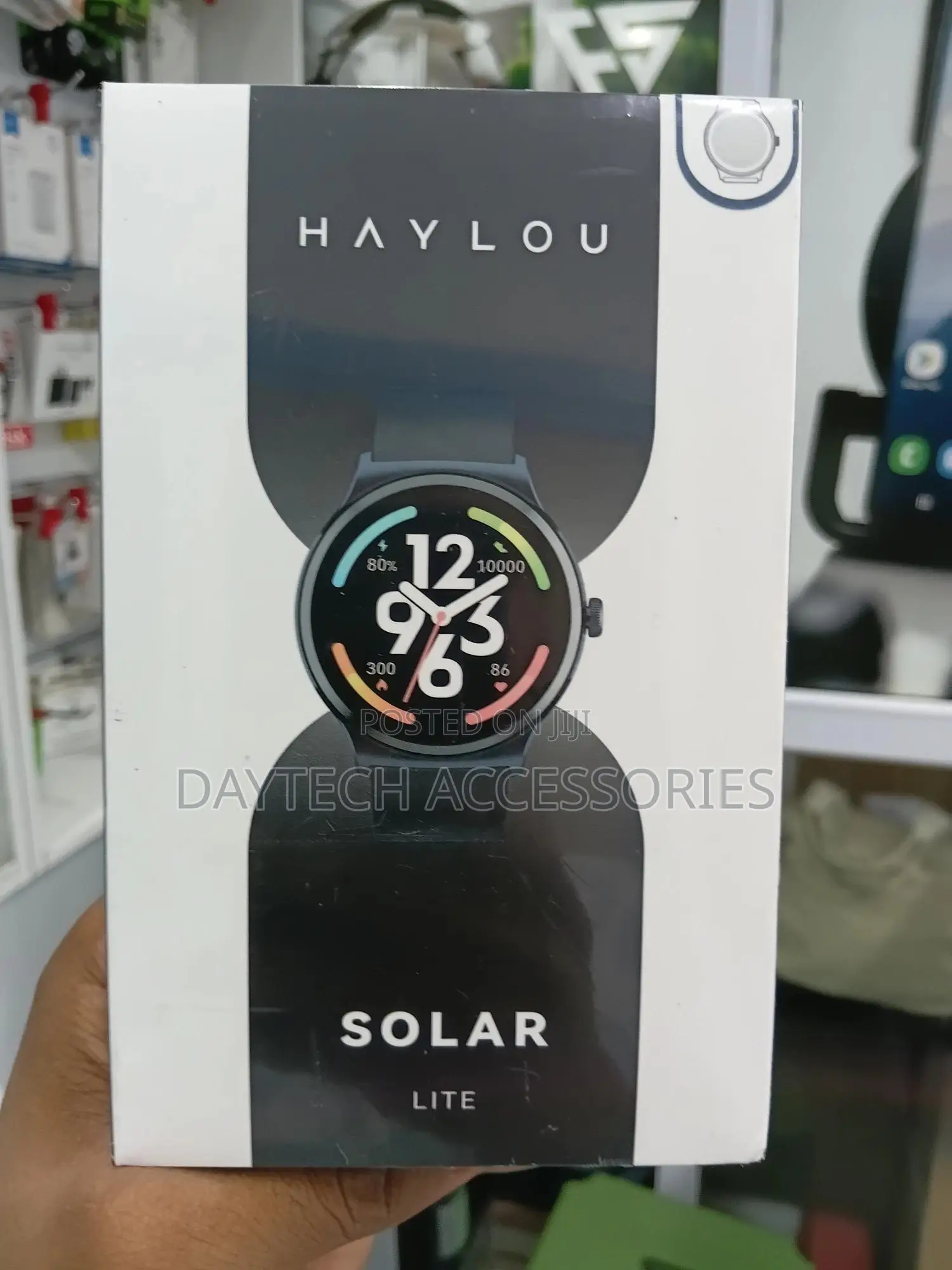This Is a Haylou Solar Lite Smart Watch.