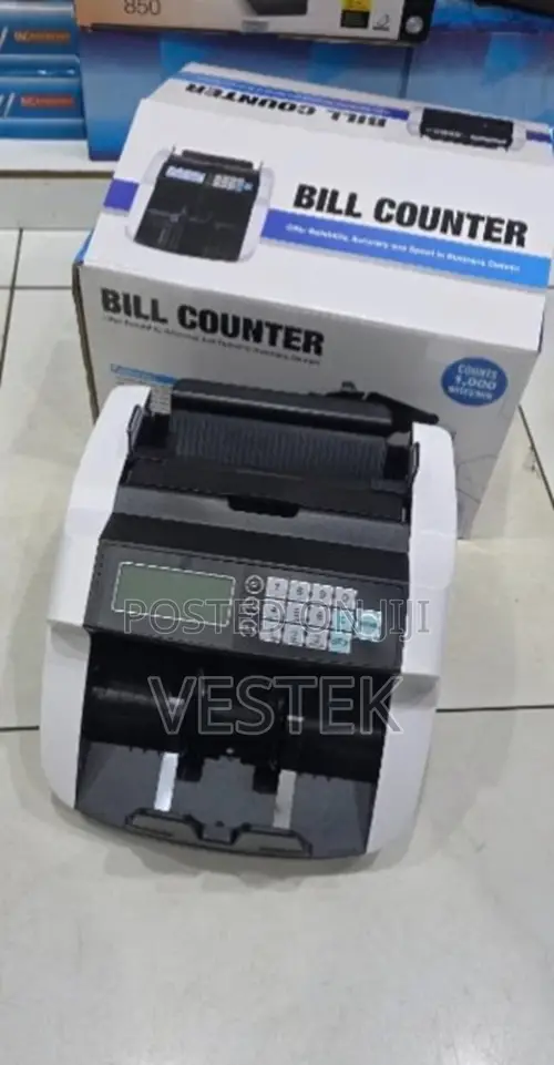 Smart Bill Counter Machine With Automatic Counting System