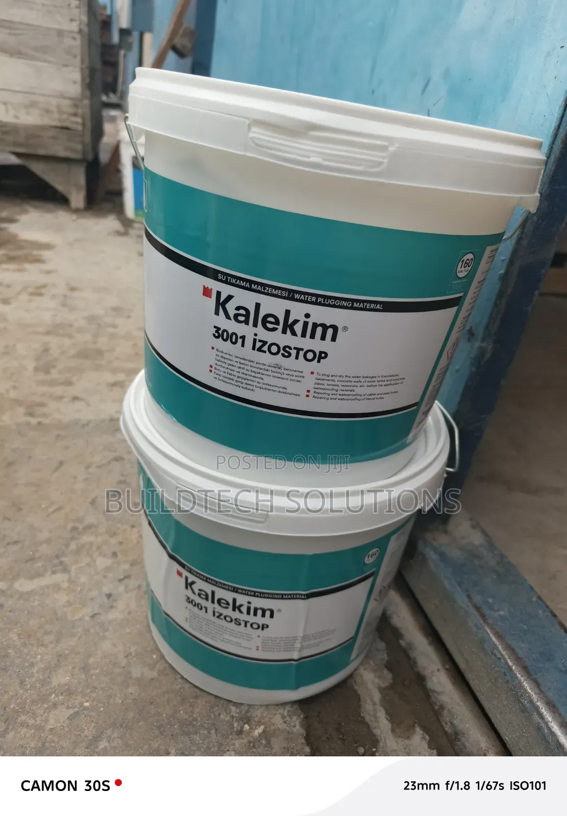 Fast Setting Kalekim Waterplug for Leak Repairs