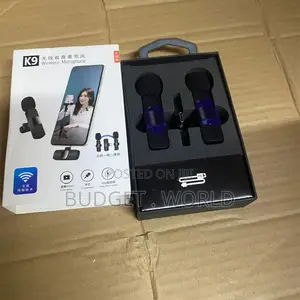 Professional Wireless Lavalier Microphone Type-C Dual Mic System