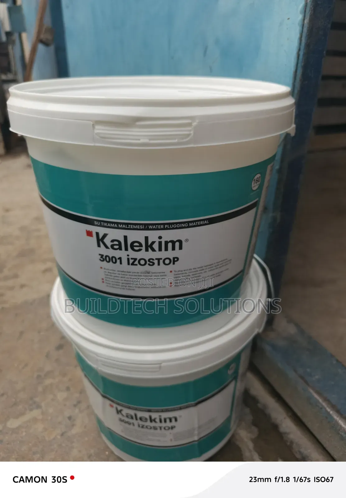 Strong Kalekim Waterplug for Concrete Leaks